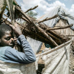 Mosambik Flüchtling Kind