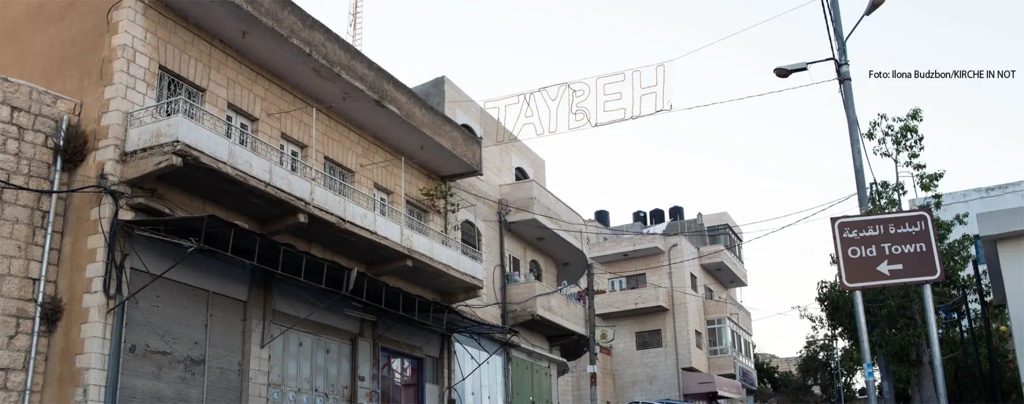 Taybeh Westjordanland Israel