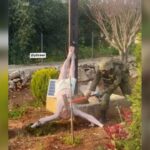 Libanon Israel Soldat zerstört Jesusstatue
