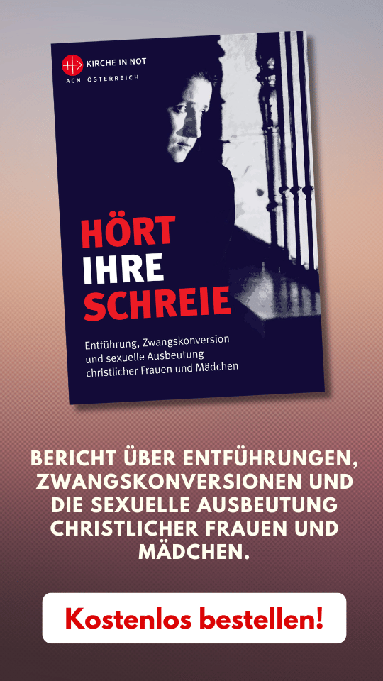 Banner Hört Ihre Schreie