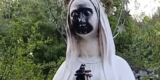 Medjugorje Schändung Marienstatue