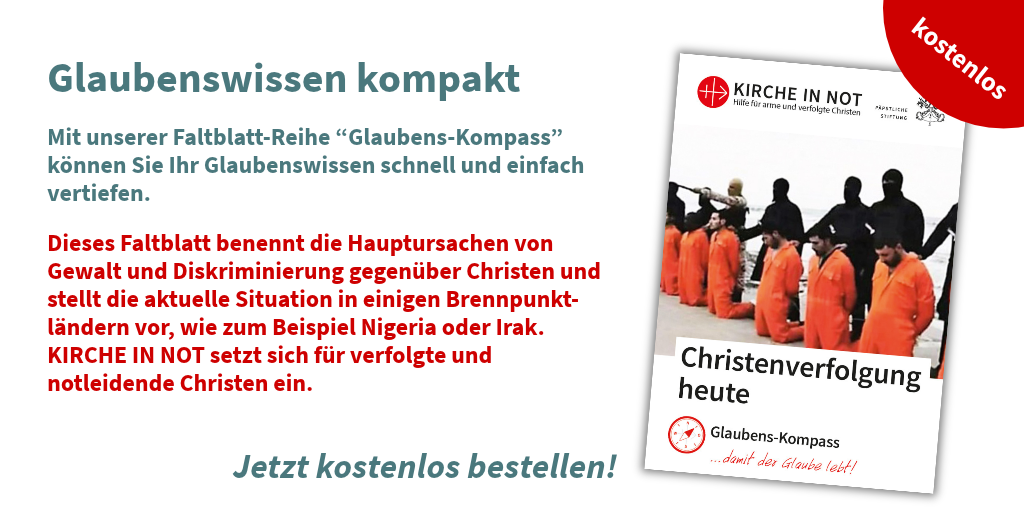 Glaubens-Kompass: Christenverfolgung PopUp