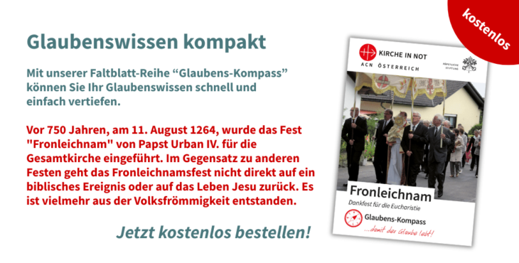PopUp Glaubens-Kompass Fronleichnam