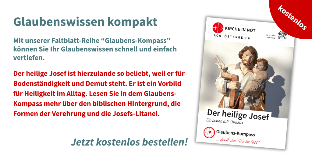 Glaubens-Kompass: Hl. Josef Pop Up