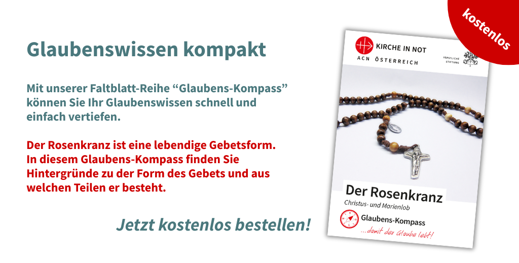 Glaubens-Kompass Rosenkranz Pop Up
