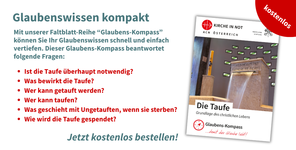 Glaubens-Kompass Pop Up Taufe