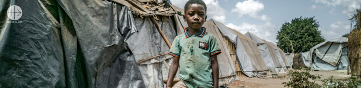 Mosambik Kind Flüchtling Cabo Delgado