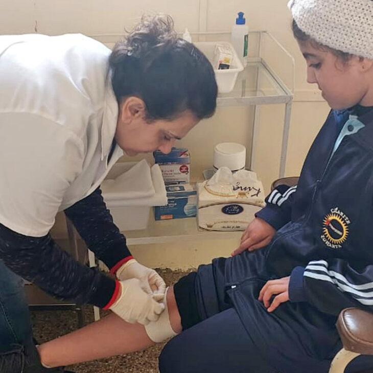 Syrien medizinische Versorgung