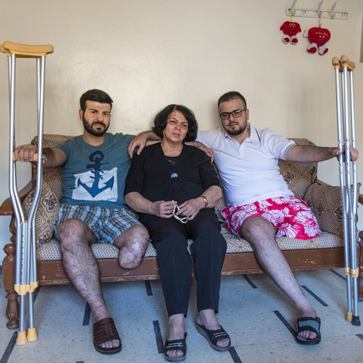 Syrien Seelsorge verstümmelte Männer