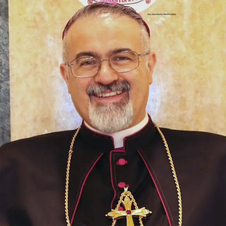 Bischof Massimiliano Palinuro, Apostolischer Vikar von Istanbul.