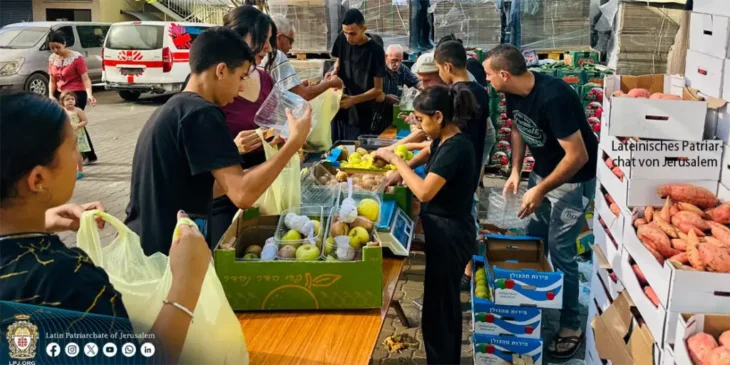 Gaza Hilfsgüter Lebensmittelhilfe